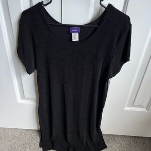 Elegant Black Midi Dress